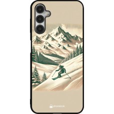 Samsung Galaxy A14 5G Case Hülle - Silikon schwarz Vintage Skiberg