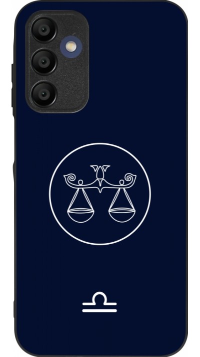 Coque Samsung Galaxy A15 - Silicone rigide noir Astrologie Balance