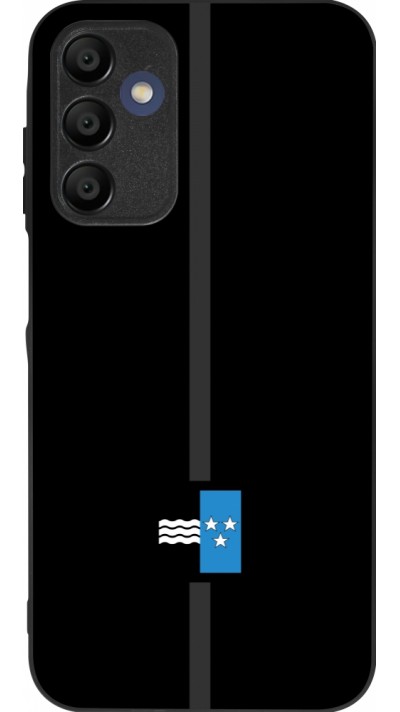 Coque Samsung Galaxy A15 - Silicone rigide noir Canton AG noir