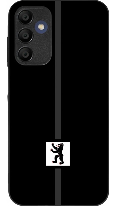 Coque Samsung Galaxy A15 - Silicone rigide noir Canton AI noir