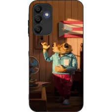 Coque Samsung Galaxy A15 - Silicone rigide noir Dancing frog DTMF