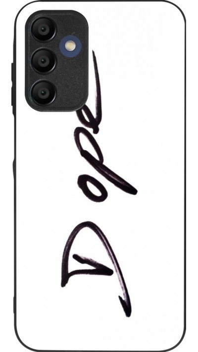 Coque Samsung Galaxy A15 - Silicone rigide noir Dope