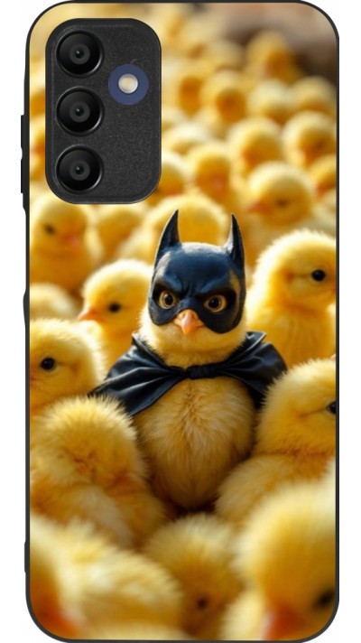 Coque Samsung Galaxy A15 - Silicone rigide noir Easter 2026 Chicken Batman