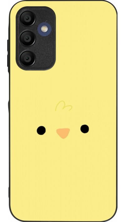 Coque Samsung Galaxy A15 - Silicone rigide noir Easter 2026 Little chicken