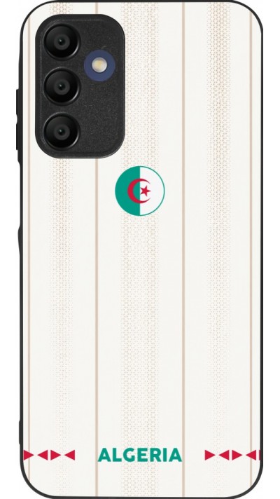Coque Samsung Galaxy A15 - Silicone rigide noir Maillot de football Algérie 2026 personnalisable