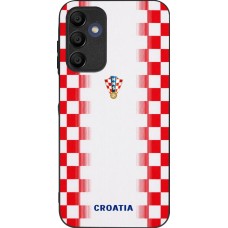 Coque Samsung Galaxy A15 - Silicone rigide noir Maillot de football Croatie 2026 personnalisable