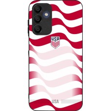 Coque Samsung Galaxy A15 - Silicone rigide noir Maillot de football États-Unis 2026 personnalisable