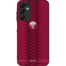 Coque Samsung Galaxy A15 - Silicone rigide noir Maillot de football Qatar 2026 personnalisable
