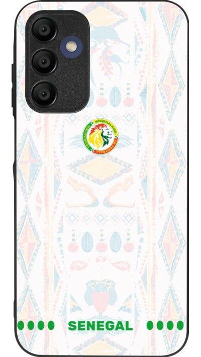 Coque Samsung Galaxy A15 - Silicone rigide noir Maillot de football Sénégal 2026 personnalisable