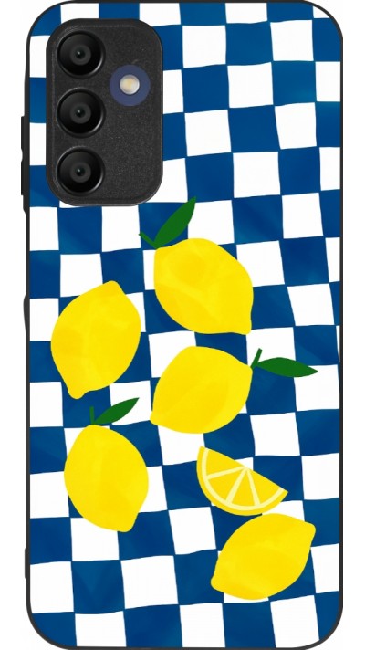 Coque Samsung Galaxy A15 - Silicone rigide noir Illustration lemons 2026