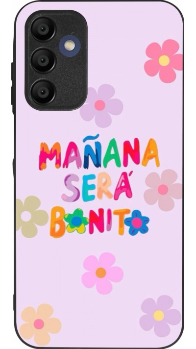 Samsung Galaxy A15 Case Hülle - Silikon schwarz Karol G Manana sera bonito