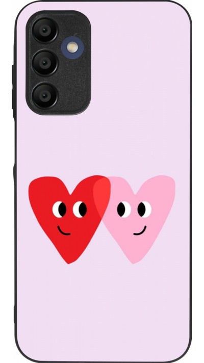 Coque Samsung Galaxy A15 - Silicone rigide noir Saint Valentines Day 26 Heart