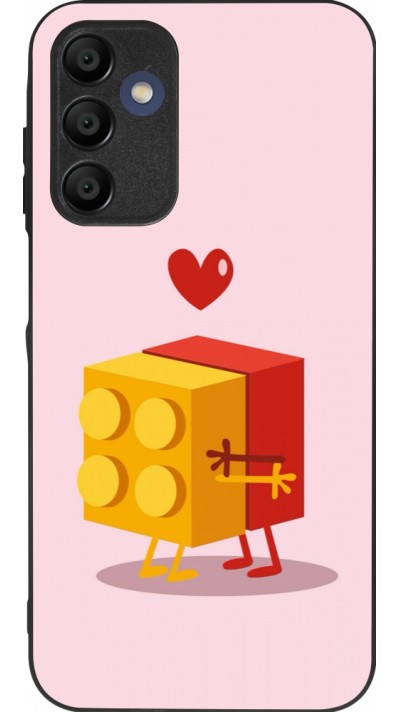 Coque Samsung Galaxy A15 - Silicone rigide noir Saint Valentines Day 26 Puzzle