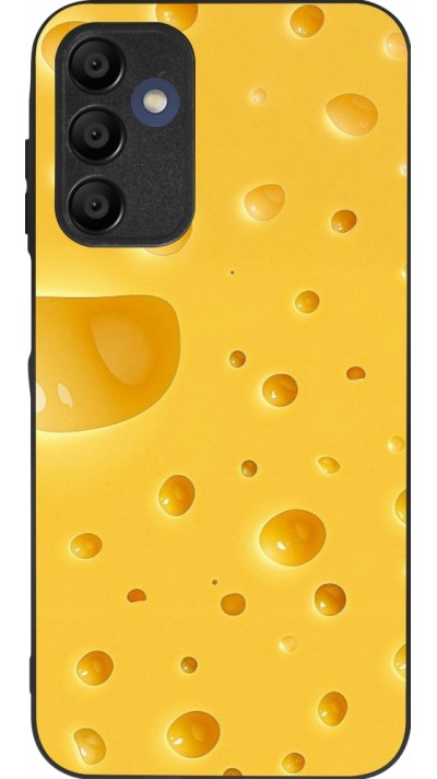 Coque Samsung Galaxy A15 - Silicone rigide noir Fête Nationale Suisse Cheese