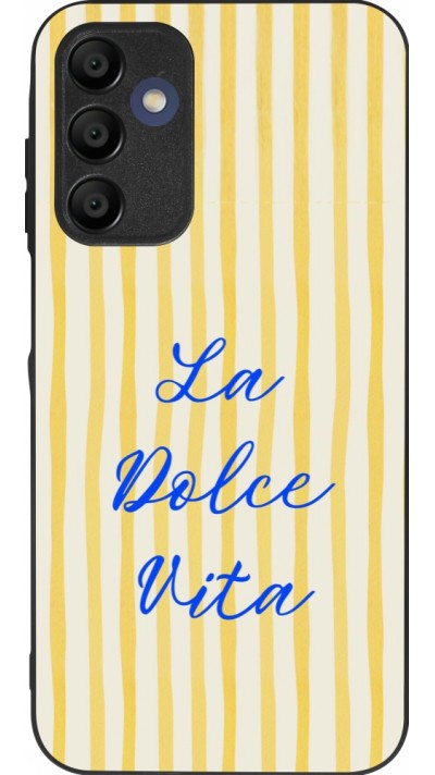 Coque Samsung Galaxy A15 - Silicone rigide noir The good life 2026