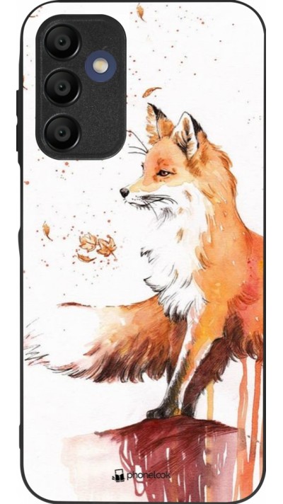 Coque Samsung Galaxy A16 - Silicone rigide noir Autumn 21 Fox
