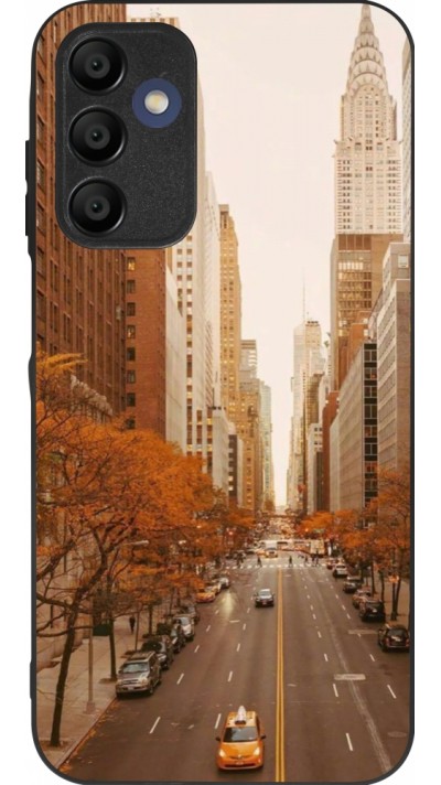 Coque Samsung Galaxy A16 - Silicone rigide noir Autumn 2024 New York city