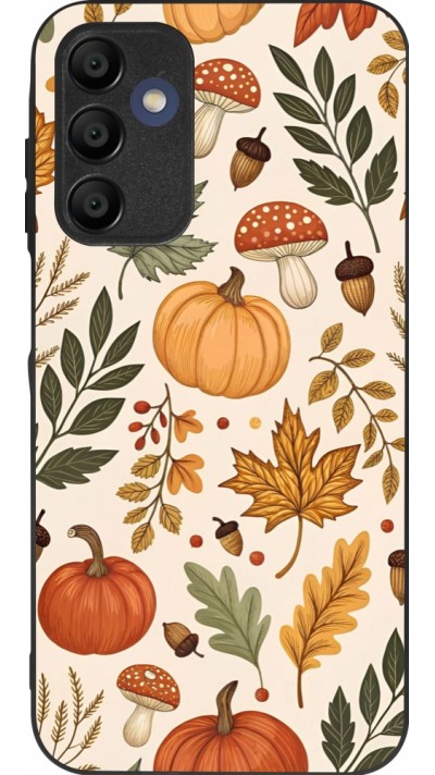 Coque Samsung Galaxy A16 - Silicone rigide noir Autumn 25 Autumn pattern