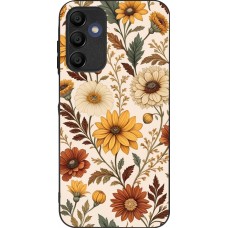 Coque Samsung Galaxy A16 - Silicone rigide noir Autumn 25 Flower pattern