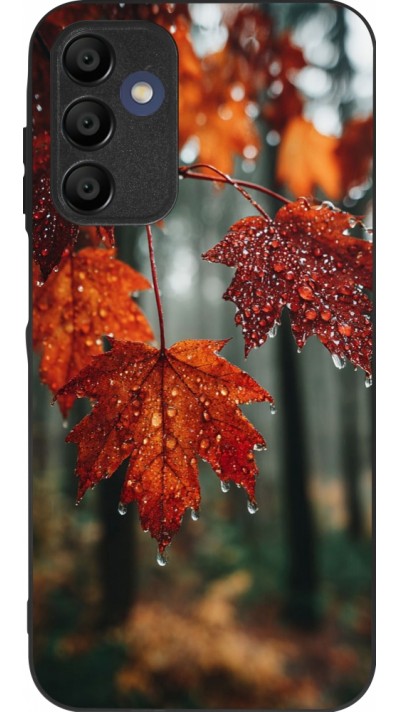 Coque Samsung Galaxy A16 - Silicone rigide noir Autumn 25 Rain