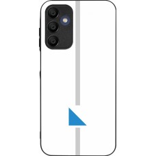 Coque Samsung Galaxy A16 - Silicone rigide noir Canton ZH blanc
