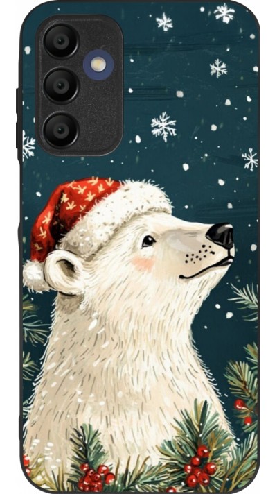 Samsung Galaxy A16 Case Hülle - Silikon schwarz Christmas 25 Bear