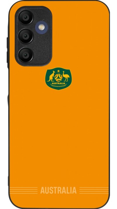 Coque Samsung Galaxy A16 - Silicone rigide noir Maillot de football Australie 2026 personnalisable