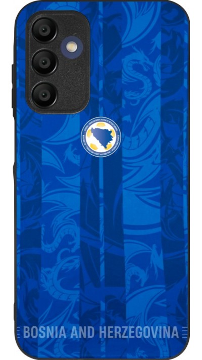 Coque Samsung Galaxy A16 - Silicone rigide noir Maillot de football Bosnie-Herzégovine 2026 personnalisable
