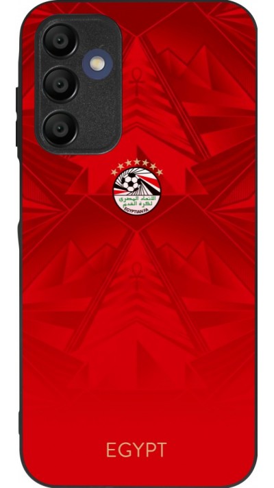 Coque Samsung Galaxy A16 - Silicone rigide noir Maillot de football E?gypte 2026 personnalisable