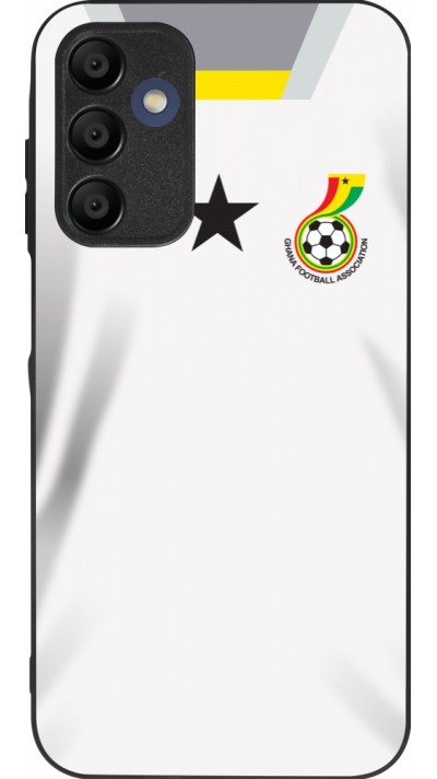 Coque Samsung Galaxy A16 - Silicone rigide noir Maillot de football Ghana 2022 personnalisable