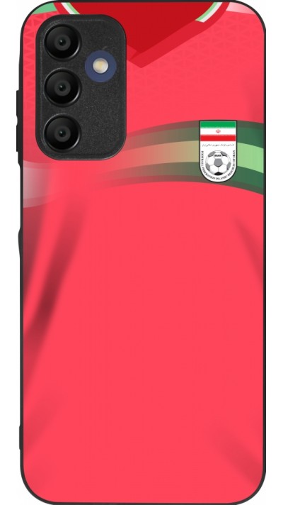 Coque Samsung Galaxy A16 - Silicone rigide noir Maillot de football Iran 2022 personnalisable