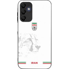 Coque Samsung Galaxy A16 - Silicone rigide noir Maillot de football Iran 2026 personnalisable