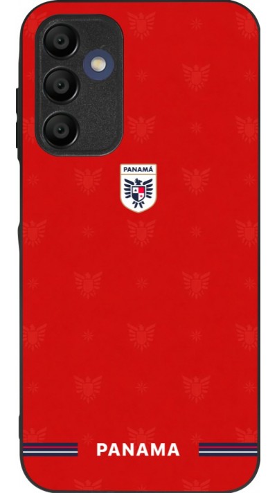 Coque Samsung Galaxy A16 - Silicone rigide noir Maillot de football Panama 2026 personnalisable