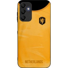 Coque Samsung Galaxy A16 - Silicone rigide noir Maillot de football Pays-Bas 2022 personnalisable