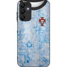 Coque Samsung Galaxy A16 - Silicone rigide noir Maillot de football Portugal Extérieur personnalisable