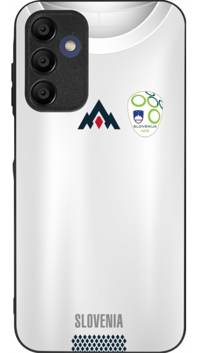Coque Samsung Galaxy A16 - Silicone rigide noir Maillot de football Slovénie