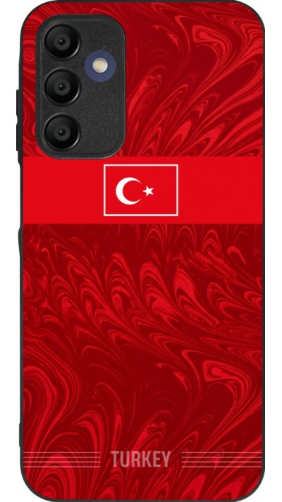 Coque Samsung Galaxy A16 - Silicone rigide noir Maillot de football Turquie 2026 personnalisable