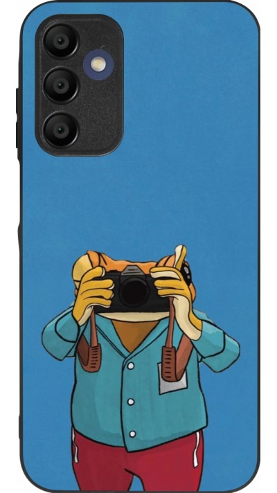 Coque Samsung Galaxy A16 - Silicone rigide noir Frog with camera DTMF