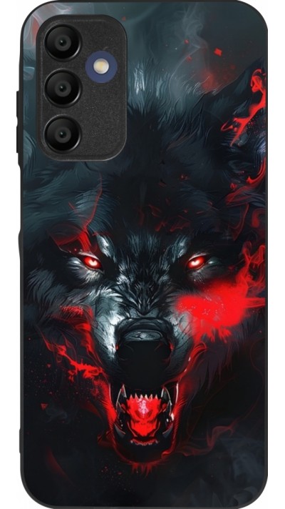 Coque Samsung Galaxy A16 - Silicone rigide noir Halloween 2024 mad werewolf