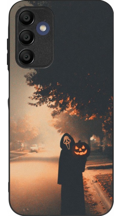 Coque Samsung Galaxy A16 - Silicone rigide noir Halloween 2025 Scream