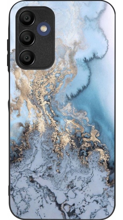 Coque Samsung Galaxy A16 - Silicone rigide noir Marble 04