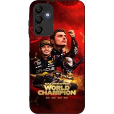 Coque Samsung Galaxy A16 - Silicone rigide noir Max Verstappen Champion 2023