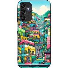 Coque Samsung Galaxy A16 - Silicone rigide noir Medellin Comuna 13 Art