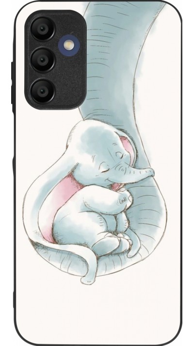 Coque Samsung Galaxy A16 - Silicone rigide noir Mom 1903