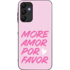 Coque Samsung Galaxy A16 - Silicone rigide noir More amor porfavor
