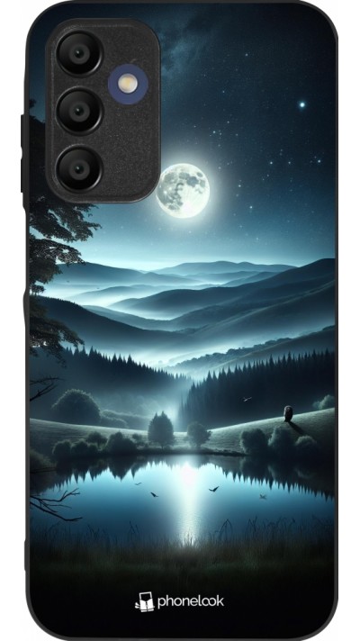 Coque Samsung Galaxy A16 - Silicone rigide noir Night Sky View