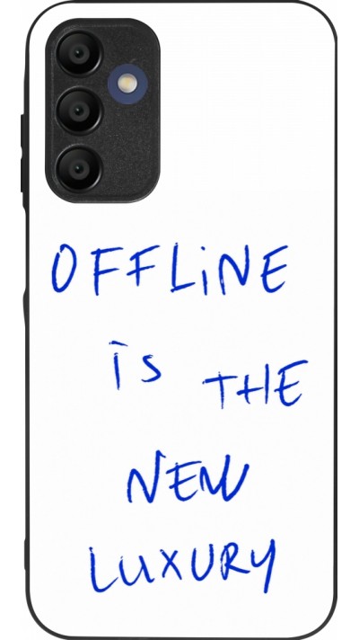 Samsung Galaxy A16 Case Hülle - Silikon schwarz Offline is the new luxury
