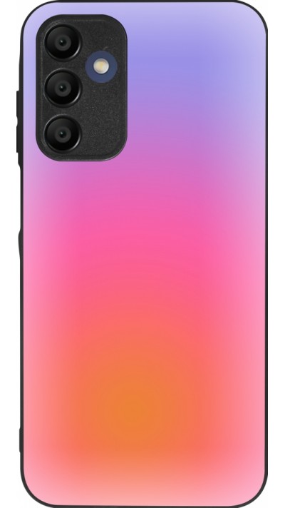 Coque Samsung Galaxy A16 - Silicone rigide noir Orange Pink Blue Gradient