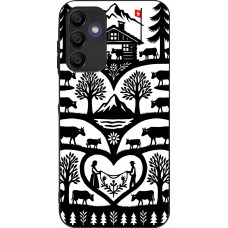 Coque Samsung Galaxy A16 - Silicone rigide noir Poya Suisse 2