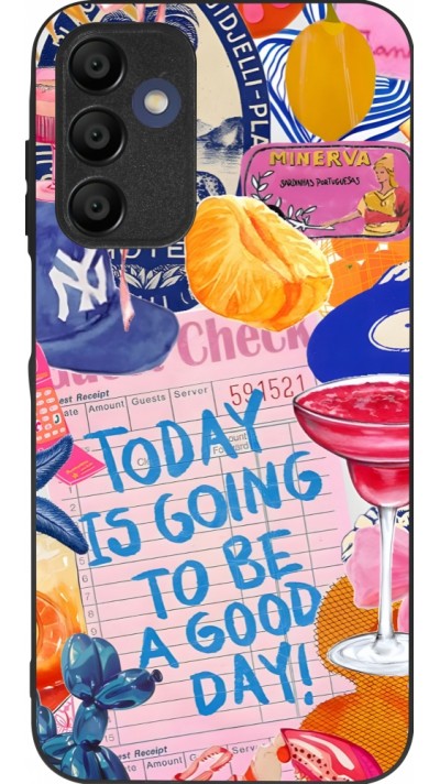 Coque Samsung Galaxy A16 - Silicone rigide noir Preppy Today is Going to be a good day